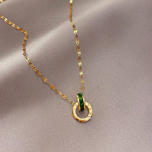 שרשרת קריסטל זירקוניה